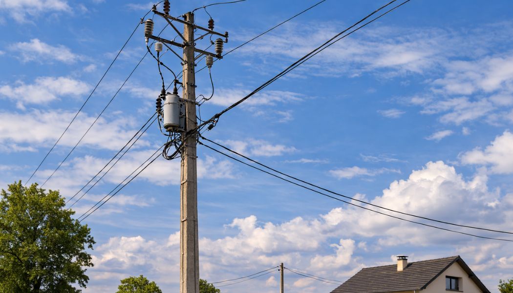 poteau électrique
