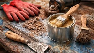 MATERIEL DECAPANT METAL