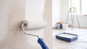 PEINTURE BLANCHE SUR PLACO