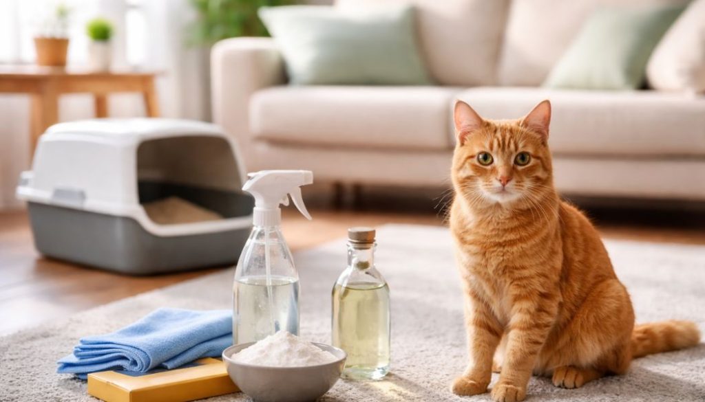 Odeur de chat dans un appartement