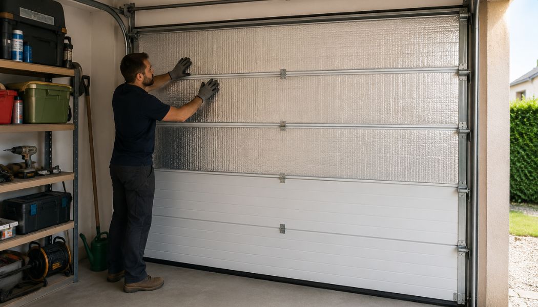 isoler une porte de garage