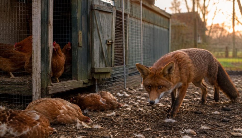 renard poulailler